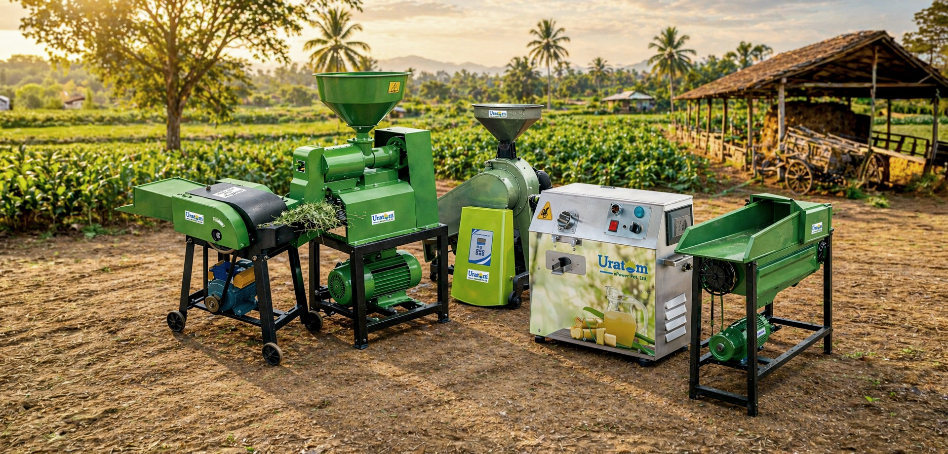 Solar-Powered Agri Machinery